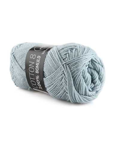 Cotton 8/4 fv. 1434 Gråblå