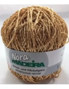 Nora Madeira effektgarn fv. 321 Guldfarve