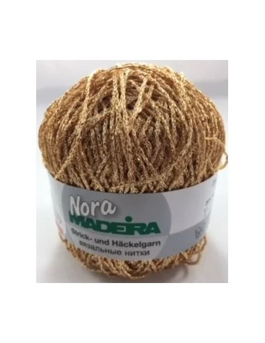 Nora Madeira effektgarn fv. 321 Guldfarve