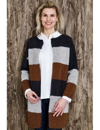 Permin Sarah strikkekit, Lang Cardigan