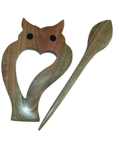 Magnolia Sjal holder med pind by Permin