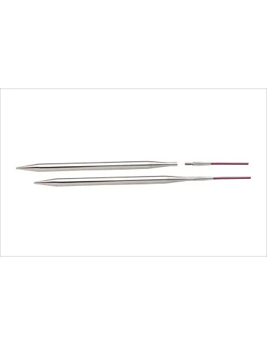 Knitpro Nova Metal udskiftlige rundpinde 12 mm