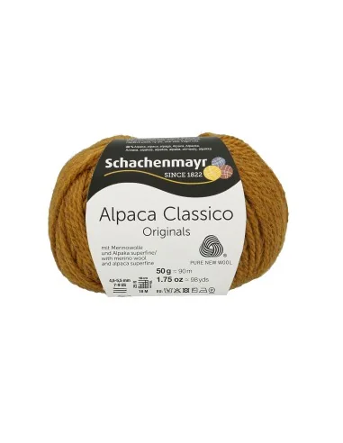 Schachenmayr Alpaca Classico garn fv. 22 Mørk Karry