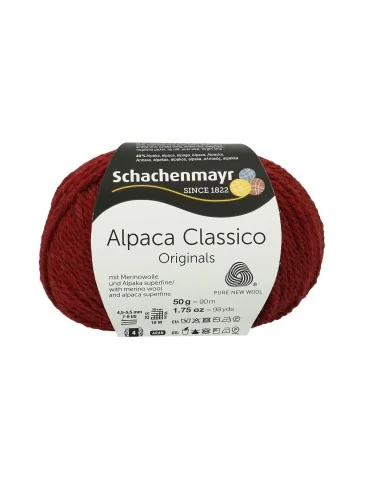 Schachenmayr Alpaca Classico garn fv. 30 Vinrød
