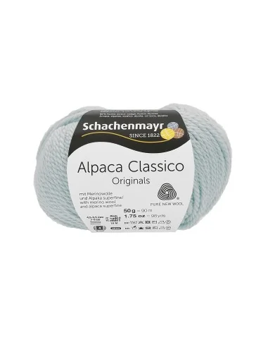 Schachenmayr Alpaca Classico garn fv. 56 Babyblå
