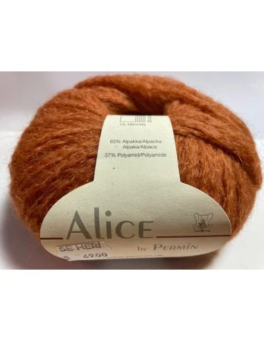 Permin Alice garn farve 24 Kobber