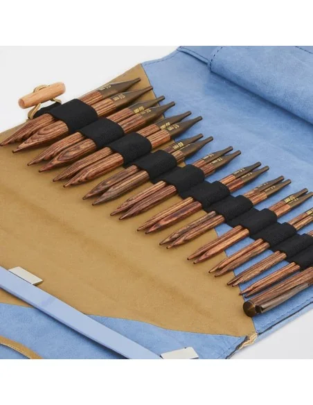 KnitPro Ginger Deluxe udskiftelige rundpindesæt KnitPro Ginger Deluxe udskiftelige rundpindesæt