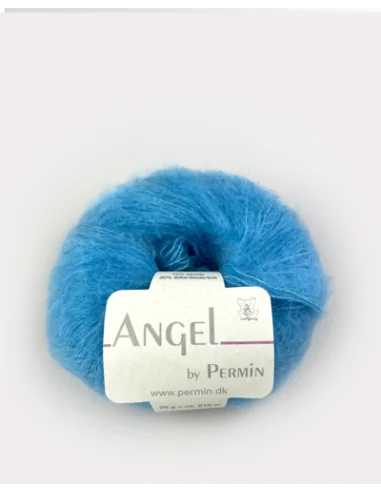 Permin Angel garn farve 85 Lys Turkis