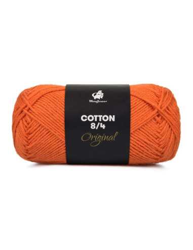 Mayflower Cotton 8/4 fv. 1494, Mørk Orange