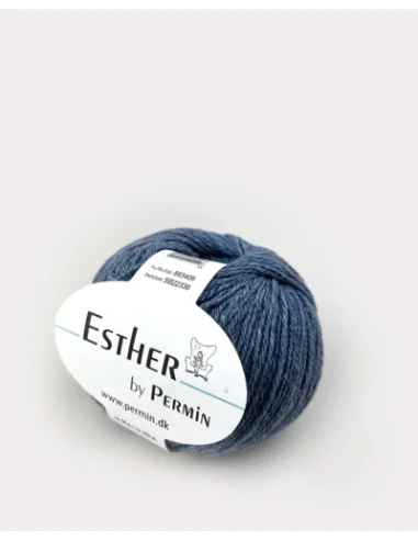 Permin Esther fv. 09, Lys denim