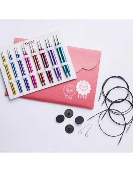 KnitPro Zing Deluxe Sæt 13 cm.