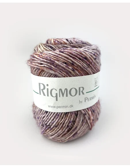 Permin Rigmor fv. 17, Mørk/Lys lilla