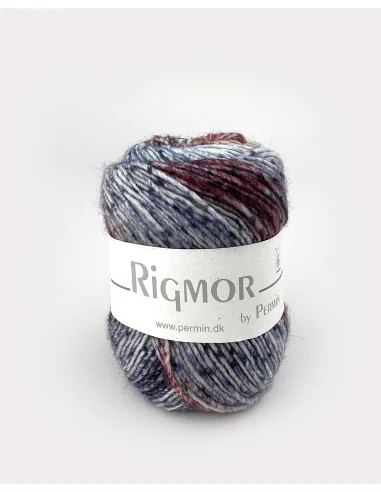 Permin Rigmor fv. 18, Rust/Blå
