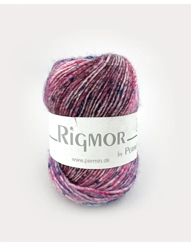 Permin Rigmor fv. 22, Pink/Kobolt
