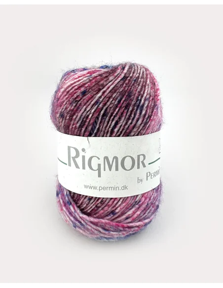 Permin Rigmor fv. 22, Pink/Kobolt