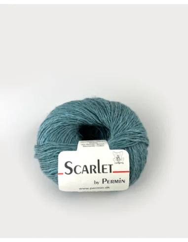 Permin Scarlet fv. 46, Lys Petrol