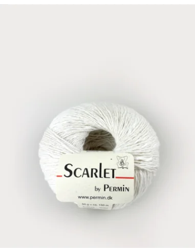 Permin Scarlet fv. 03, Hvid