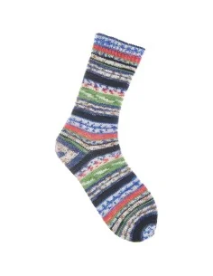 Rico fair isle fv. 005, Blue-Green
