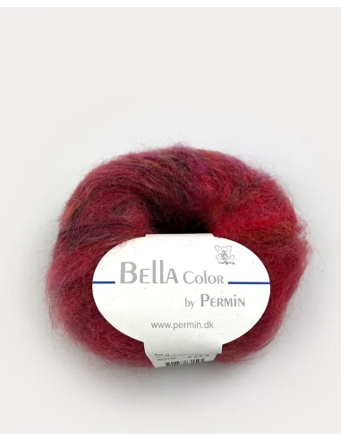 Permin Bella Color fv. 59, Rød/Bordeaux