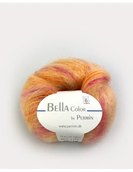 Permin Bella Color fv. 72, Orange/Pink/Syren