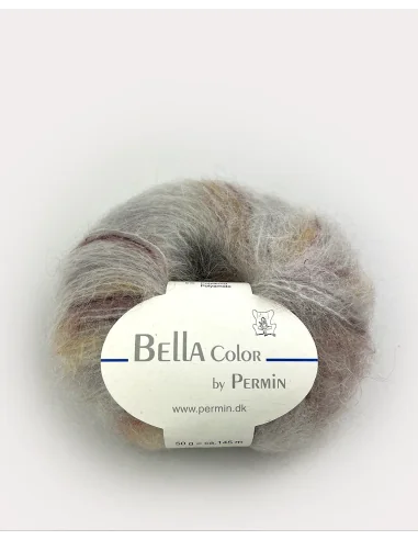 Permin Bella Color fv. 73, Beige/Karry/Brun