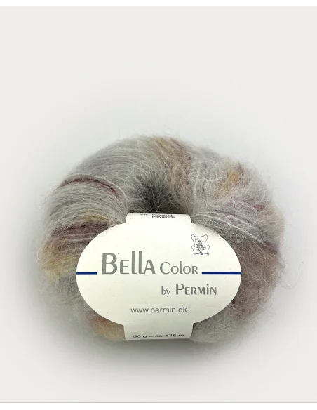 Permin Bella Color fv. 73, Beige/Karry/Brun
