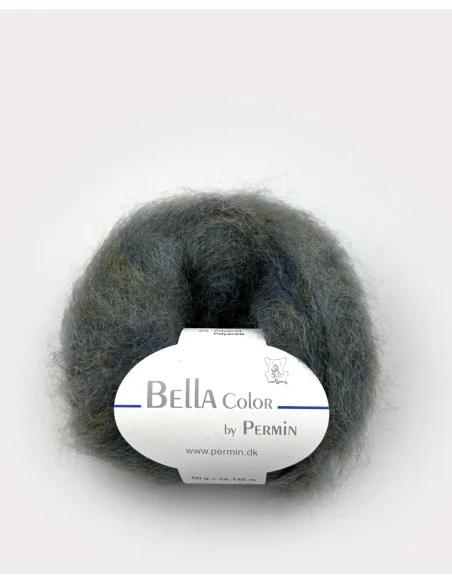 Permin Bella Color fv. 82, Army/Jeans