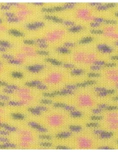 Permin Bella Color fv. 69, Gul/Pink/Lilla/Grøn 2