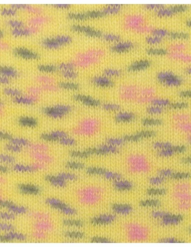 Permin Bella Color fv. 69, Gul/Pink/Lilla/Grøn