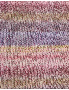 Permin Maja Color fv. 16, Pink-Lilla-Gul 2
