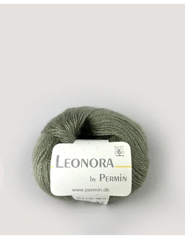 Permin Leonora fv. 03, Støvet Grøn