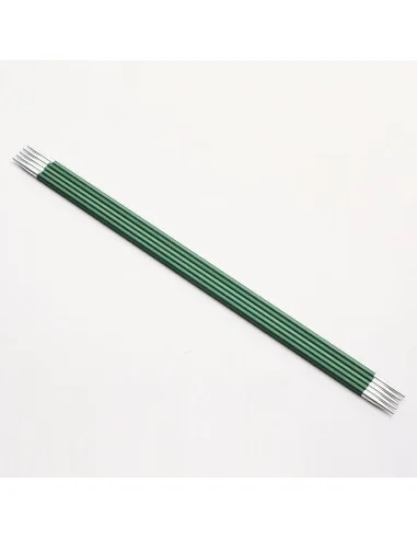 KnitPro Zing Aluminium strømpepinde 15 cm 3,0 mm