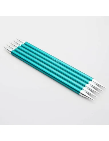 KnitPro Zing Aluminium strømpepinde 15 cm 8,0 mm
