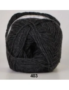 Hjertegarn Lana Cotton 212, fv. 403 Koksgrå