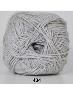 Hjertegarn Lana Cotton 212, fv. 434 Lysegrå