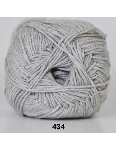 Hjertegarn Lana Cotton 212, fv. 434 Lysegrå