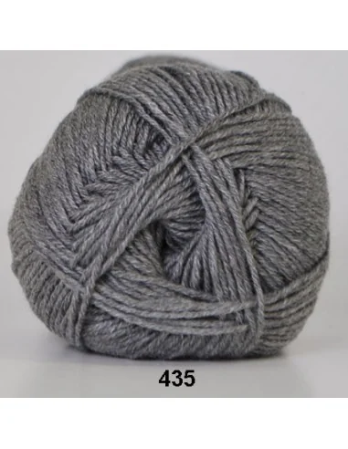 Hjertegarn Lana Cotton 212, fv. 435 Grå