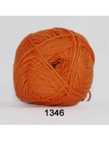 Hjertegarn Lana Cotton 212, fv. 1346 Orange