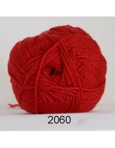 Hjertegarn Lana Cotton 212, fv. 2060 Rød