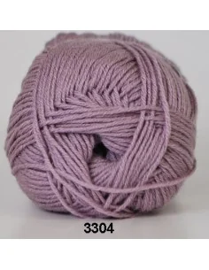 Hjertegarn Lana Cotton 212, fv. 3304 Lavendel