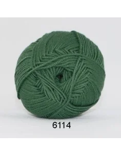 Hjertegarn Lana Cotton 212, fv. 6114 Grøn