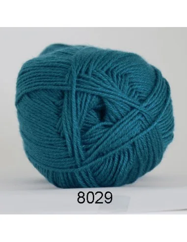 Hjertegarn Lana Cotton 212, fv. 8029 Petrolumblå