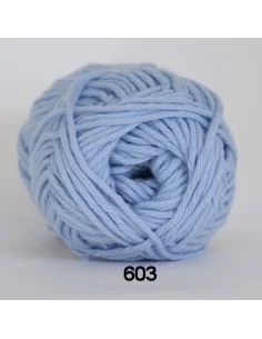 Hjertegarn Cotton 8/8 fv. 603, Lyseblå