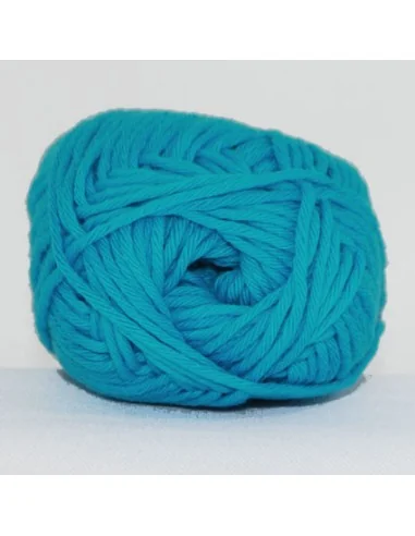 Hjertegarn Cotton 8/8 fv. 731, Aquablå