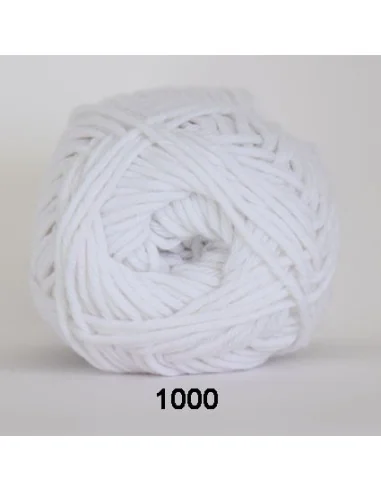 Hjertegarn Cotton 8/8 fv. 1000, Hvid