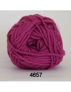 Hjertegarn Cotton 8/8 fv. 4657, Mørk Lavendel