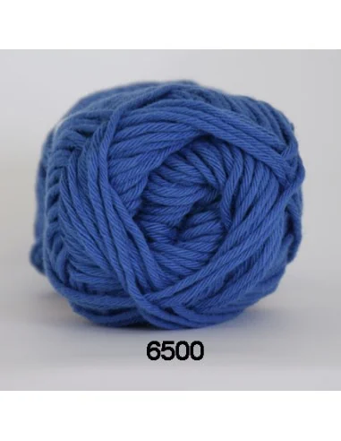 Hjertegarn Cotton 8/8 fv. 6500, Koboltblå