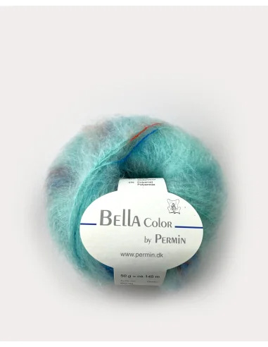 Permin Bella Color fv. 87, Mint mix.