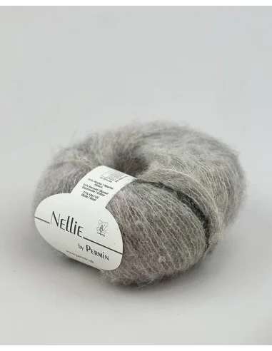 Permin Nellie fv. 03, Beige, Aubergibe og Brun