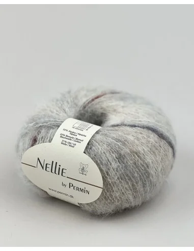 Permin Nellie fv. 06, Koral, Rust og blå
